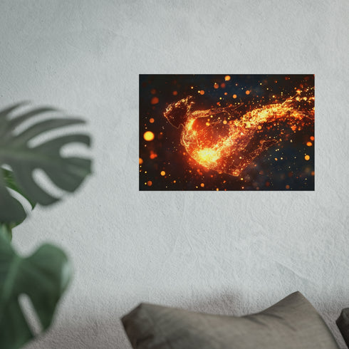 14 Firestorm Dancer Poster Design.