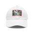 Congo Rainforest Dreams Cap in White with Light Brown Patch
