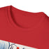 Charcoal cotton T-shirt with vibrant floral pattern and regular fit