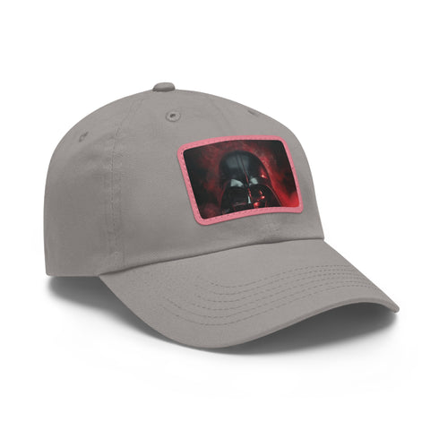 Dark Side Dominator Baseball Cap in White with Light Brown Patch