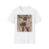 Harley Quinn graphic charcoal cotton T-shirt for men and women.