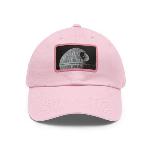 Galactic Empire White Baseball Cap with Death Star Patch