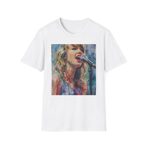 Black Taylor Swift concert T-shirt, cotton crew neck, DTG, regular fit.