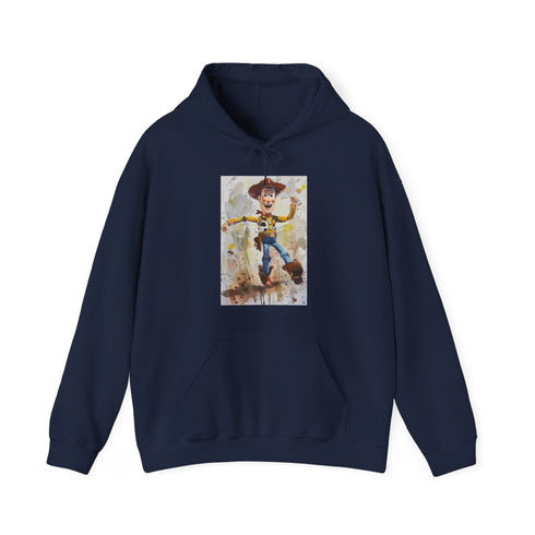Navy Woody Toy Story hoodie, regular fit, ultimate comfort, Pixar fan must-have