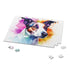 Charming Jack Russell Terrier jigsaw puzzle for dog lovers.
