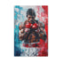 Dynamic canvas print: The Boxer art piece, 18" x 12" variant.