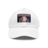 Regal Glow: Queen Elizabeth II Watercolor Neon Cap