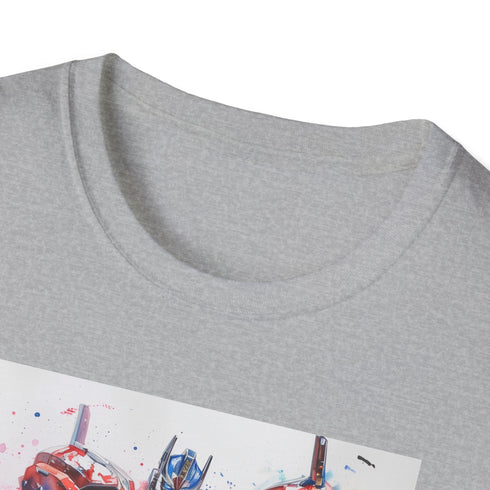 Optimus Prime Autobots leader T-Shirt in Charcoal, size small.