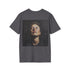 Galactic Visionary Elon Musk tee in Charcoal, size S, Cotton Crew Neck.