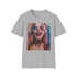 Rebellious Spirit Harley Quinn Charcoal T-shirt, Cotton Crew Neck DTG Slim.
