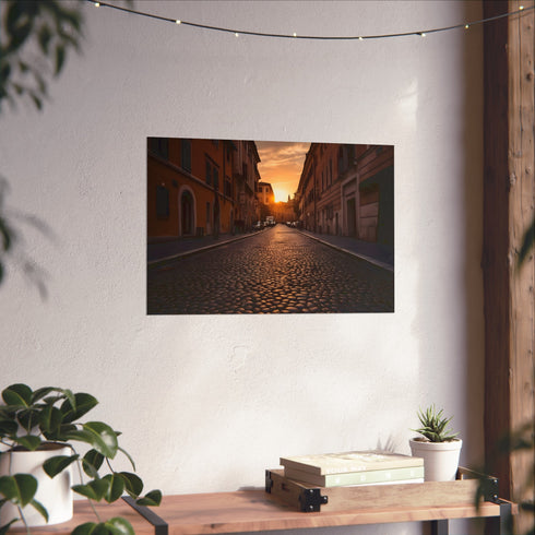 Experience the enchanting beauty of Rome with our Vatican Tickets poster. Wander through the cobblestone streets at sunset and admire the historical landmarks. Perfect for all seasons and makes a great gift. Size: x . © Copyright - BenCPrints. All Rights Reserved.