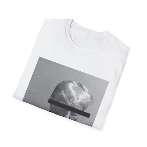 Charcoal cotton crew neck T-shirt with stylized entrepreneur graphic