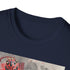 Charcoal cotton Darth Maul T-shirt with striking Sith Lord illustration