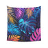Neon Oasis Tropical Paradise Tapestry - High-Quality, Vibrant Palm Tree Decor - Great Gift - Available in 2 Sizes