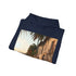 Zanzibar Paradise Hoodie in Navy, Regular Fit, Unisex, Size S.