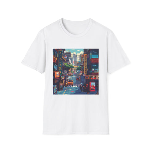 Vintage video game vibes t-shirt, charcoal, soft cotton crew neck.