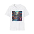 Vintage video game vibes t-shirt, charcoal, soft cotton crew neck.