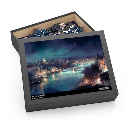 London Lights Jigsaw Puzzle | Puzzle | Back-to-School, Fall Picks, Games, Holiday Picks, Home & Living, Puzzles, TikTok, Valentine's Day, Valentine's Day Picks | Prints with Passion