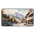 Banff desk mat Wilderness Collection - work in nature-inspired style with mountain and lake image, boost productivity