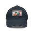 Cute Koala Watercolor Baseball Cap with White Patch and Rectangle Shape.