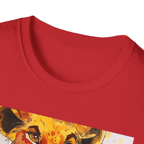 Charcoal Simba Lion King T-shirt for Men and Women, Regular Fit.