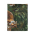 Tropical Jungle Safari Tiger Foliage Seamless Plush Fleece Throw Blanket - View 10 | Prints With Passion