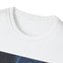Charcoal pixelated retro gaming t-shirt in size small.