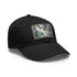 Congo rainforest dreams cap with light brown patch - white, rectangle.