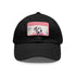 Dalmatian puppy design white baseball cap for dog lovers.
