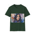 Kim Kardashian watercolor tee in charcoal, regular fit summer t-shirt.