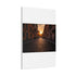 Rome Cobblestone Streets Warm Sunset Stretched Canvas Wall Art - View 4 | Prints With Passion