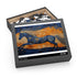 Abstract horse texture puzzle 120 pieces, 10x8 inches for art lovers.