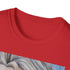 Charcoal cotton T-shirt featuring vibrant ethereal painting of Elsa Frozen