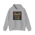 Wild Spirit Embrace Navy Tribal Hoodie for Men and Women