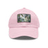 Congo Rainforest Dreams Cap in White with Light Brown Patch