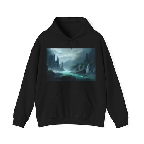 Men's Navy Journey to the Brink Hoodie - Regular fit unisex design