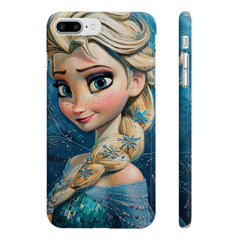 Slim Glossy Let It Go Phone Case for iPhone 7/8 Plus