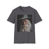 Charcoal Dumbledore portrait T-shirt, cotton crew neck, regular fit summer tee