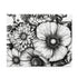 Floral Bliss Jigsaw Puzzle - Hand-drawn flowers in vibrant colors for a relaxing puzzle experience