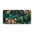 Transform workspace with Tiger Jungle Desk Mat, safari-themed design with majestic tigers and lush green foliage