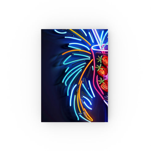 Neon Cocktail Journal - Dive into a tropical paradise with Liquid Sunshine! Perfect for cocktail creations and creative inspiration. High-quality and stylish. Makes a great gift.