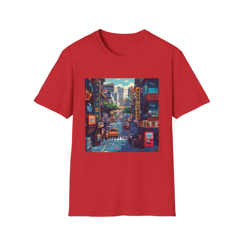 Vintage video game vibes tee in charcoal for a retro chic look.