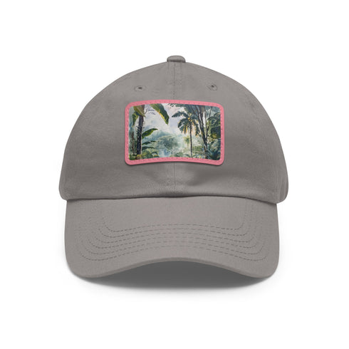 Congo Rainforest Dreams Cap: White hat with light brown patch.