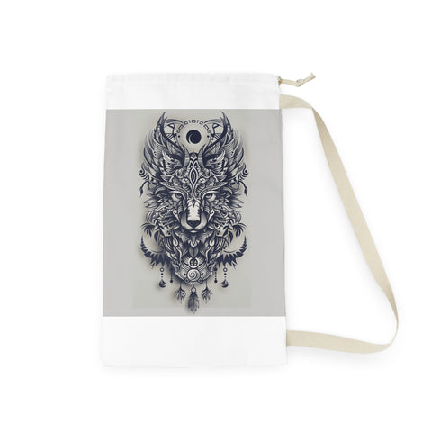 Wild Tribal Animal Totem Laundry Bag - Stylish storage for dirty clothes with a touch of nature