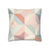 Pastel Geometric Dream Pillow Case for Modern Bedroom Decor