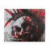 Edgy punk rock skull puzzle with intricate details and vibrant colors for hours of artistic entertainment