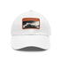 Bugatti Speedster Cap White with Light Brown Patch Unisex Cotton Hat