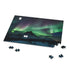 Vibrant Northern Lights Aurora Borealis Puzzle with 120 pieces.