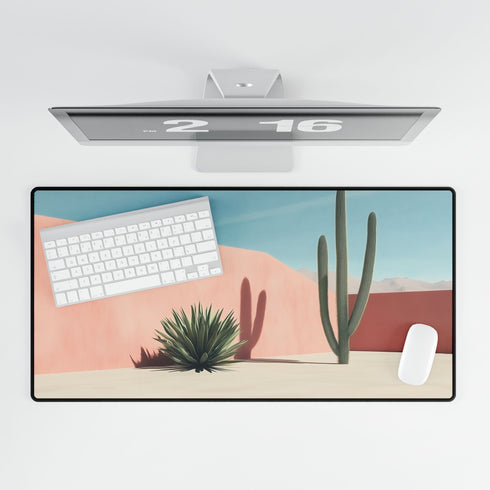 Minimal Desert Scene with Sharp Shadows Gaming XXL Extended Desk Mat