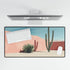 Minimal Desert Scene with Sharp Shadows Gaming XXL Extended Desk Mat